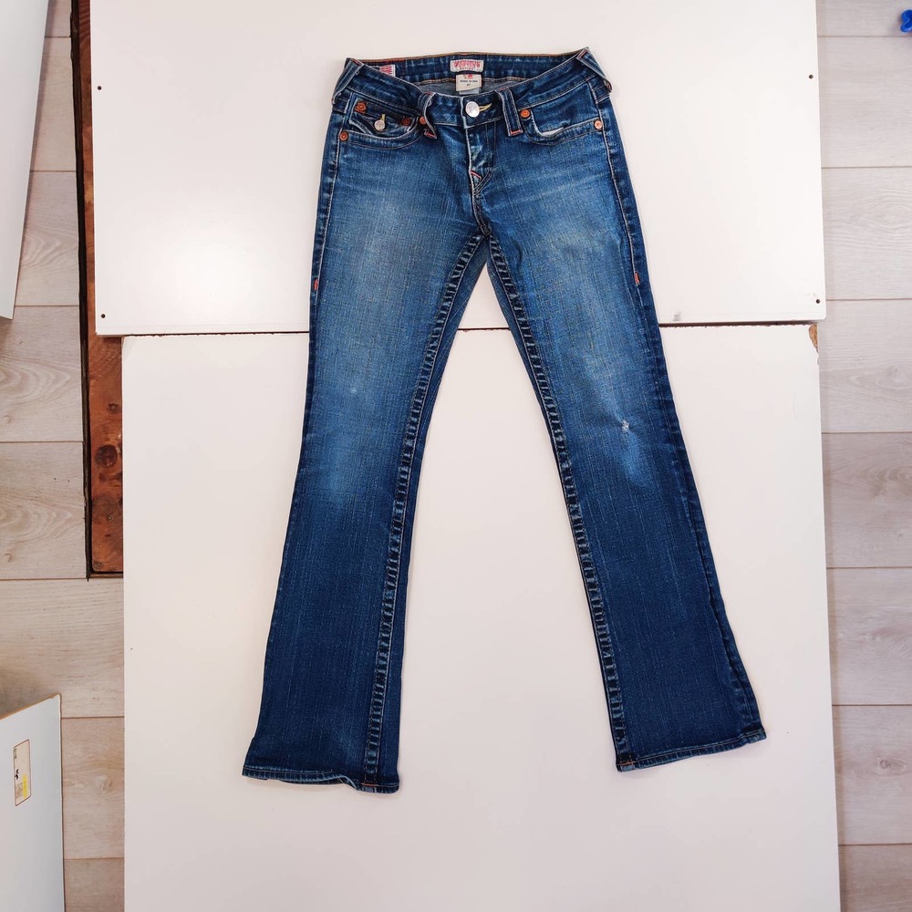True Religion Petite Section becky Vintage Womans Sz 27